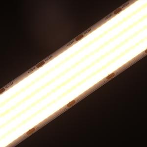China 300LSE Self Adhesive IP20 Free Arbitrary Bending Super Bright High Density Linear Flexible Cob Tape 1600 Leds on sale