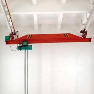 2T Span 12m Suspended Single Girder Eot Crane Remote Control Single Speed