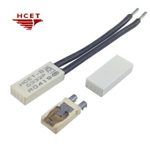 Resettable Bimetal Thermal High Temperature Cutoff Switch Protector For Dust