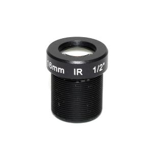 Cheap HD 5.0 Megapixel M12 CCTV Lens 16mm 1/2&quot; Image Format 96 Degree Viewing Angle for sale