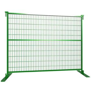 Cheap Canada Event Temporary Fence Panel Portable Metal Fence Panels 2.1x2.4m 1.8x2.2m for sale