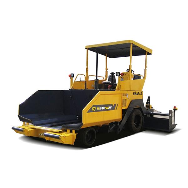 Quality Road Building Construction Equipments 4.5 m width Mechanical Transmission Mobile Asphalt Paver wholesale