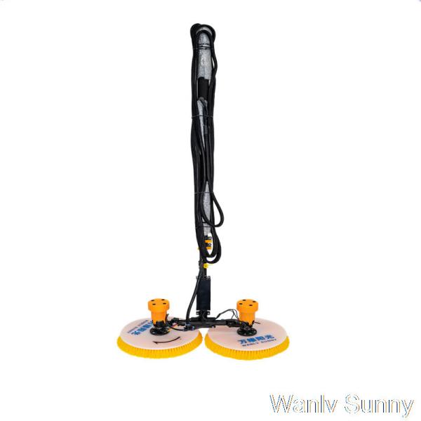 Dual- Rotating Brush for Photovoltaic Panels 3.5 Meters Handle and Customized