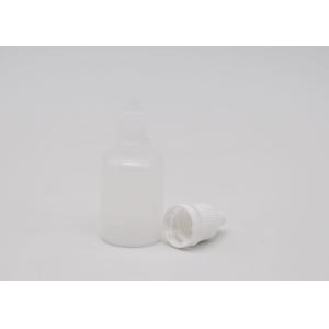 Transparent PE 15ml Plastic Refillable Eye Drop Empty Bottle