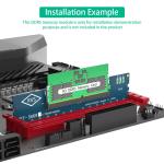 Laptop DDR5 RAM to SO DDR5 U-DIMM Desktop Adapter Card, Memory Tester SO DDR5 to