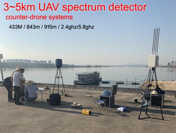 Quality 3~5kM 5° RMS IP65 3s Spectrum Drone Detection System wholesale