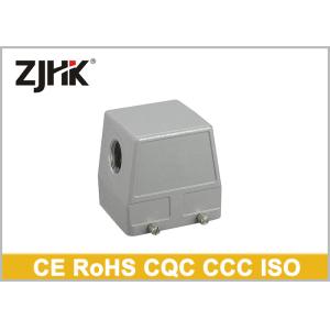 H32B - BK - 2L 32 Pin Heavy Duty Rectangular Connector With Bulkhead Housing