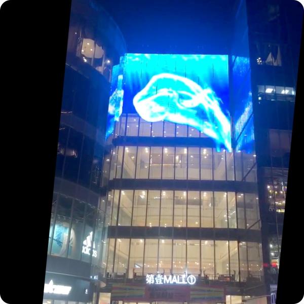 Quality Full Color LED Grid Screen Large Area IP68 DMX512 HD Energy Saving OEM wholesale