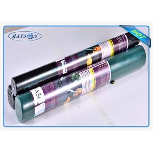 China 3 Oz Black Non Woven Landscape Fabric Spunbond Nonwoven Fabric Biodegradable on sale