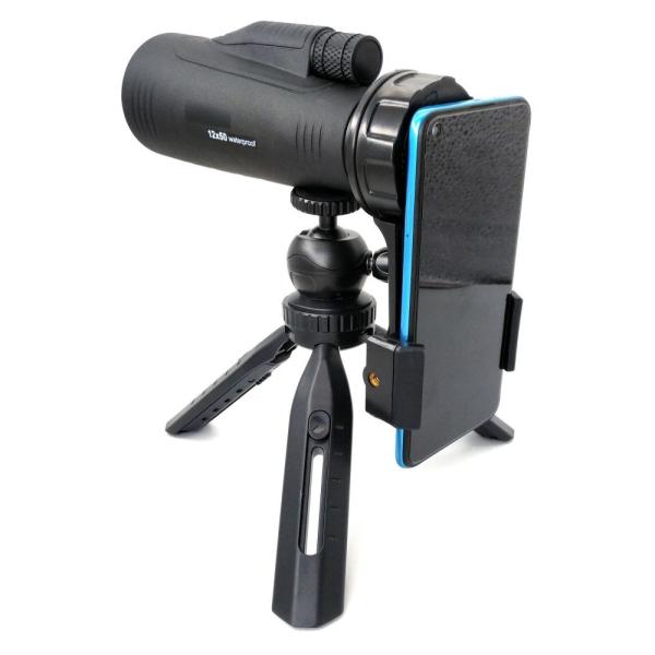 Bak4 Monocular Lens Telescope With Tripod For Hiking Hunting Camping Bird