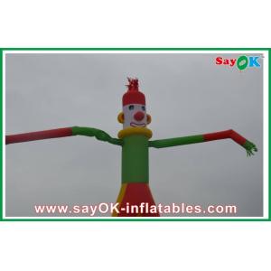 Air Advertising Man Two Legs Inflatable Air Dancer , Inflatable Clown Rip Stop