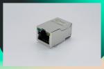 10/100 Base -TX Modular Plug 100M SMT Ethernet Jack Tab UP 12- Pin With LED RJ45