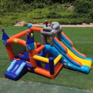2024 Gender-Neutral Inflatable Castle Slide Bounce House with Customized Color