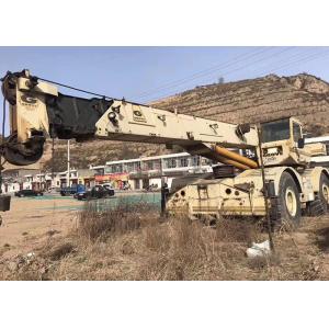 White Color 40T Second Hand Cranes Grove RT740 Truck Mounted Germany Origin