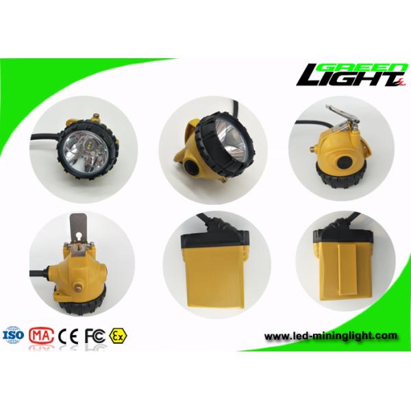 Big Power 348lum Rechargeable LED Headlamp Anti Explosive IP68 GL12-A Corded Cap