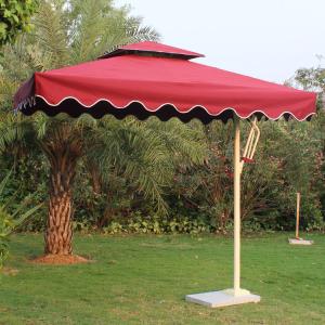 Cheap 3m sun umbrellas used patio advertising umbrellas red for sale