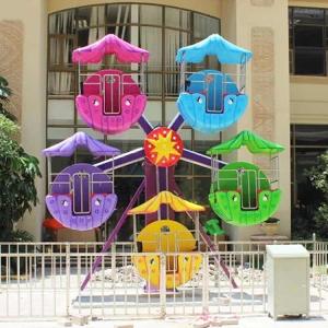 Cheap Amusement Park Mini Ferris Wheel Two Side 10 Cabins Customized Service for sale