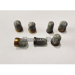 Stainless Steel Wire Mesh Filter Screen With Brass Rim Edge For Fuel Injector
