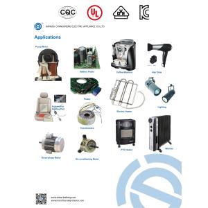 17AM-D 65C 250V 10A Motor Thermal Protector /,Thermal Cut Out Switch