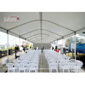 Plain White Sidewalls CFM Permanent Movable Party Tents