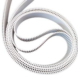 White Timing Belts For Power Transmission Standard Design for Optimal Performanc