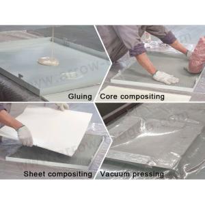 Ab Glue Potting Machine for Fiberglass Sheet on Aluminum Honeycomb Core