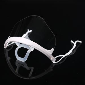 Reusable Sanitary Transparent Plastic Mouth Cover