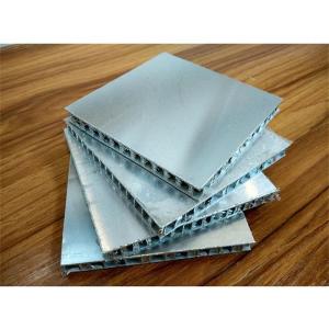 light 15mm Thick Alu Honeycomb Panels / ISO14001 Honeycomb Cladding Panel