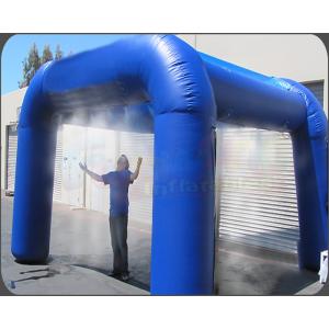 Disinfection Inflatable Misting Station Sealed Tunnel Tent