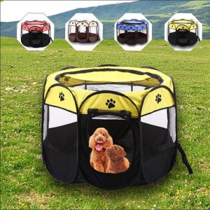 China 900g Foldable Puppy Playpen With Carrying Case Exercise Kennel Dogs Cats Indoor / Outdoor on sale
