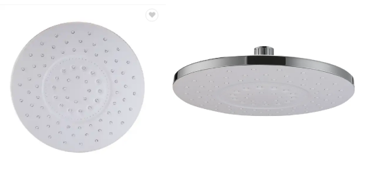 Water flow pattern showing rainfall effect