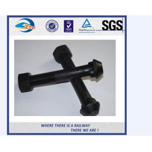 Customized M12 M14 M16 Durable Half Railway Bolt With Plain Surface