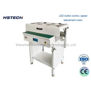 Aluminum Alloy Rail Stainless Steel Manual Hand Crank ESD Belt PCB Handling