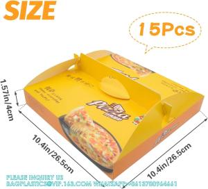 China Pizza Boxes With Handle, Takeout Containers Mini Pizza Boxes Take Away Pizza Packing Cardboard Boxes Mailing on sale