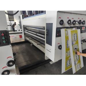 High Speed Corrugated Carton Board Flexo Printing Slotting Die Cutting Machine