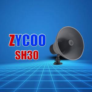 China Waterproof  IP PA Speaker System Outdoor Horn Speaker Wall / Pole Mounted With PoE Supported on sale