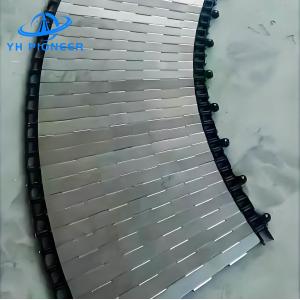 Stainless Steel Chain Plate Turn Conveyor for Optimized Production Layouts