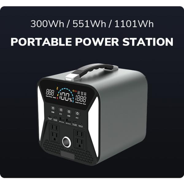 Portable Power Station Solar Generator Camping Battery 220v 1000 Watt