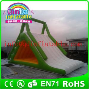 Cheap Giant QinDa inflatable water slide for sea lake pool inflatable water pool slide for sale