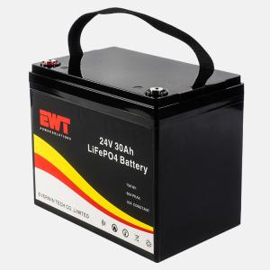 China Environmentally Friendly 24V Lithium Iron Phosphate Battery with Affordable Cost and High Energy Density on sale