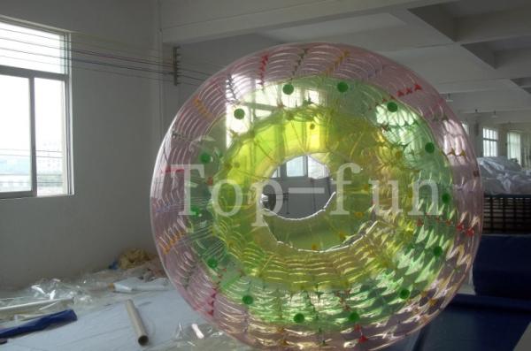 Quality 1.2 1.5 1.8m PVC / TPU Transparent Inflatable Bumper Ball Inflatable  Body Bubble Ball wholesale