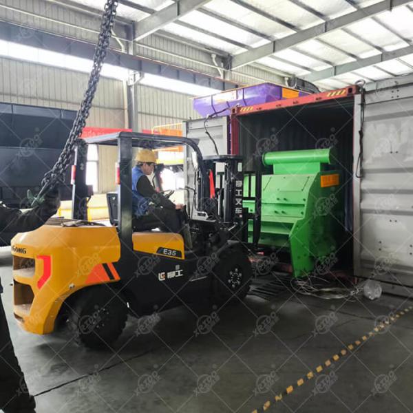 Aluminum Block Metal Scrap Shredder Wheel Scrap Shredder Machine