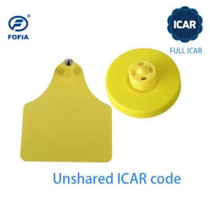 TPU Unshared ICAR Code Electronic Ear Tags For Animal Breeding And Management