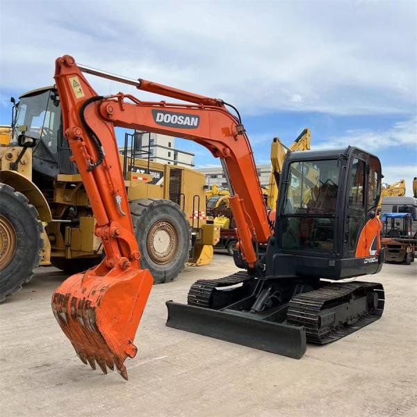 Quality Powerful 5700 Kg Doosan DX60 Excavator With 0.21 M3 Bucket Capacity wholesale