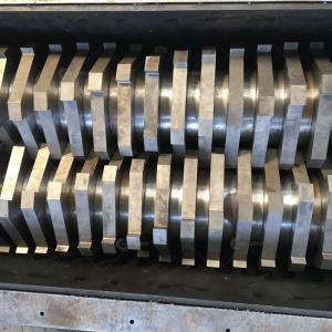 Carbon Steel Material Processing Double Shaft Shredding Machine for Packaging