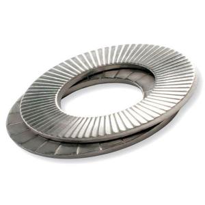 M8 M10 SS316 316L A2 70 Stainless Steel Plain Double Fold Self Locking Washer