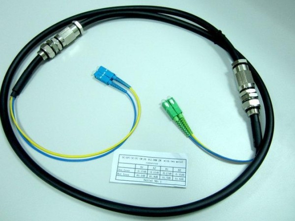 Quality Water Proof Pigtails Fiber Network Cable , Low Signal Loss Optical Cable Cord wholesale