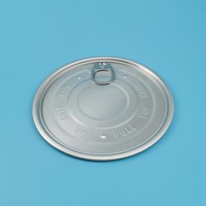 126mm 0.23mm Thickness Alu EOE Airtight Easy Open Can Lids