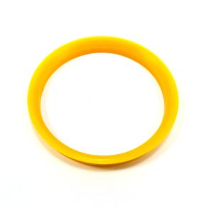 Plastic Centering Rings For Rims Yellow Color , Audi / VW Spare Parts Easy