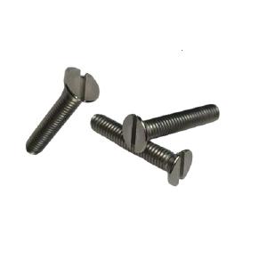 M1 - M20 Slotted Countersunk Head Bolt Screws / Ti Gr2 DIN 963 CSK Head Bolt